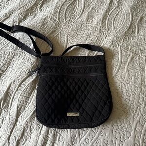 Vera Bradley Black Quilted Crossbody Bag